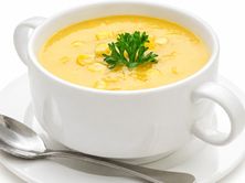شوربة كريمة الذرة