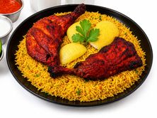 رز برياني مع دجاج التندور
