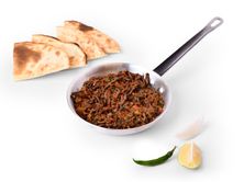 صحن كبده مع حبتين خبز