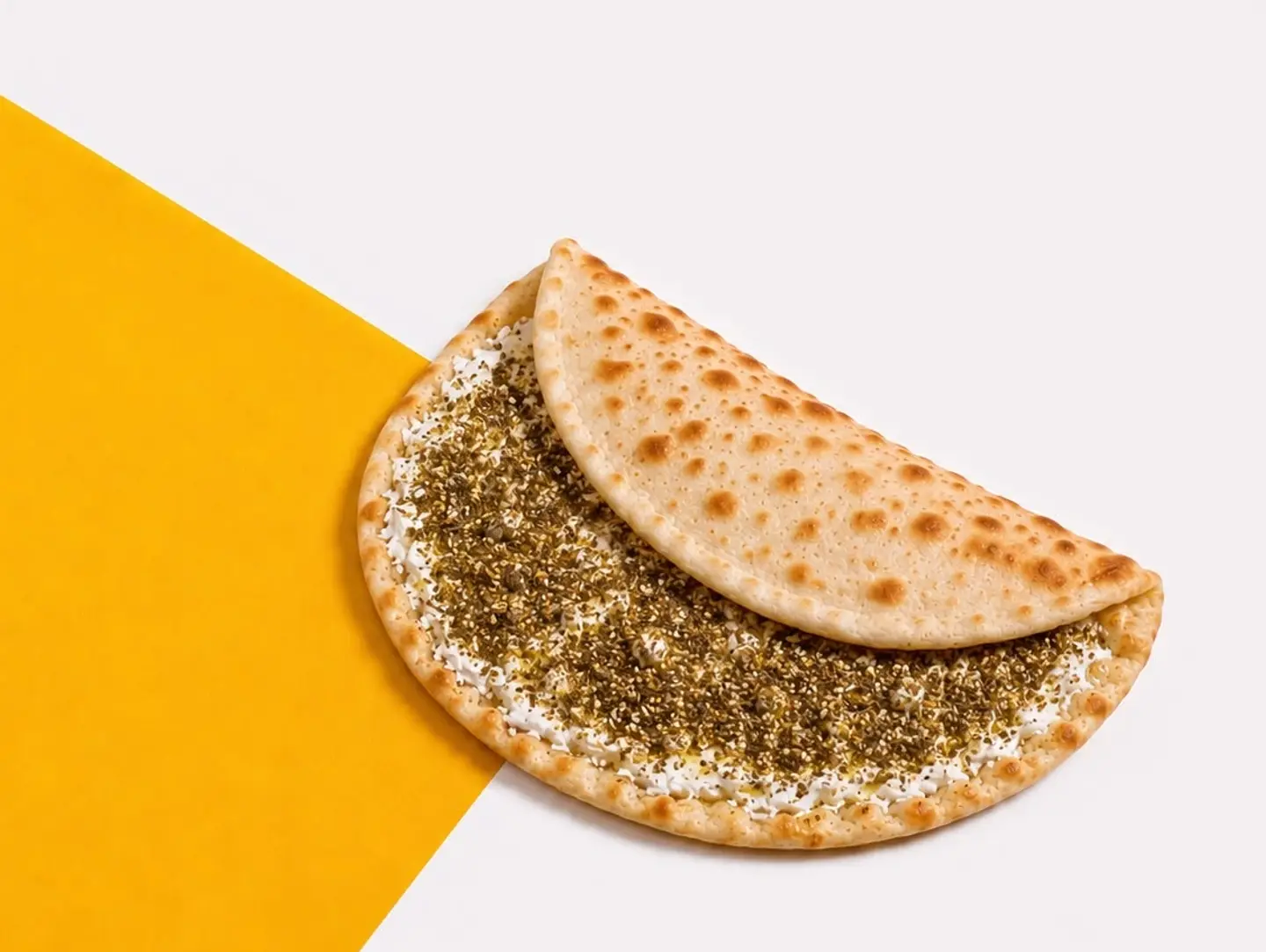 Mankosha Labna With Zatar