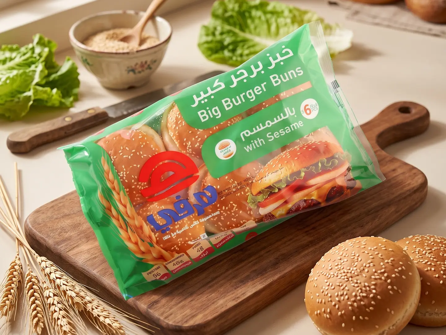 Large Burger Bread