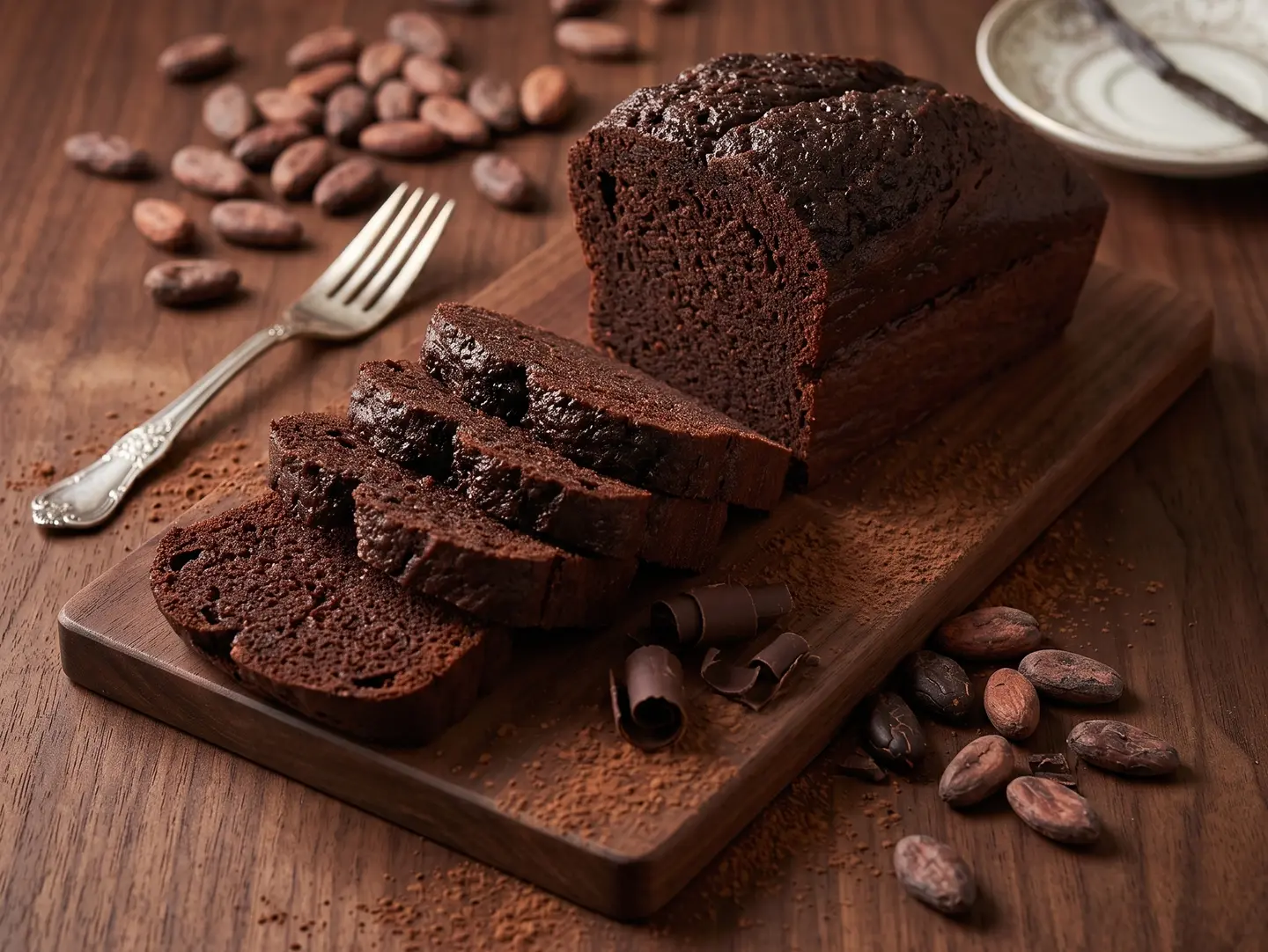 English Cake With Chocolate