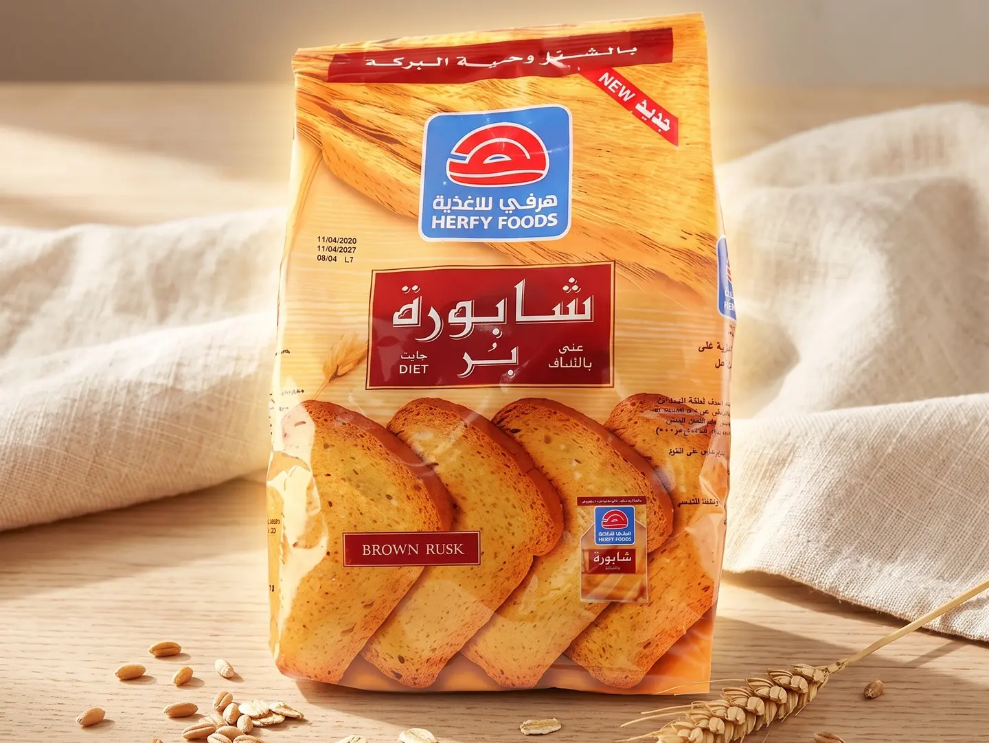 White Rusk Pkt