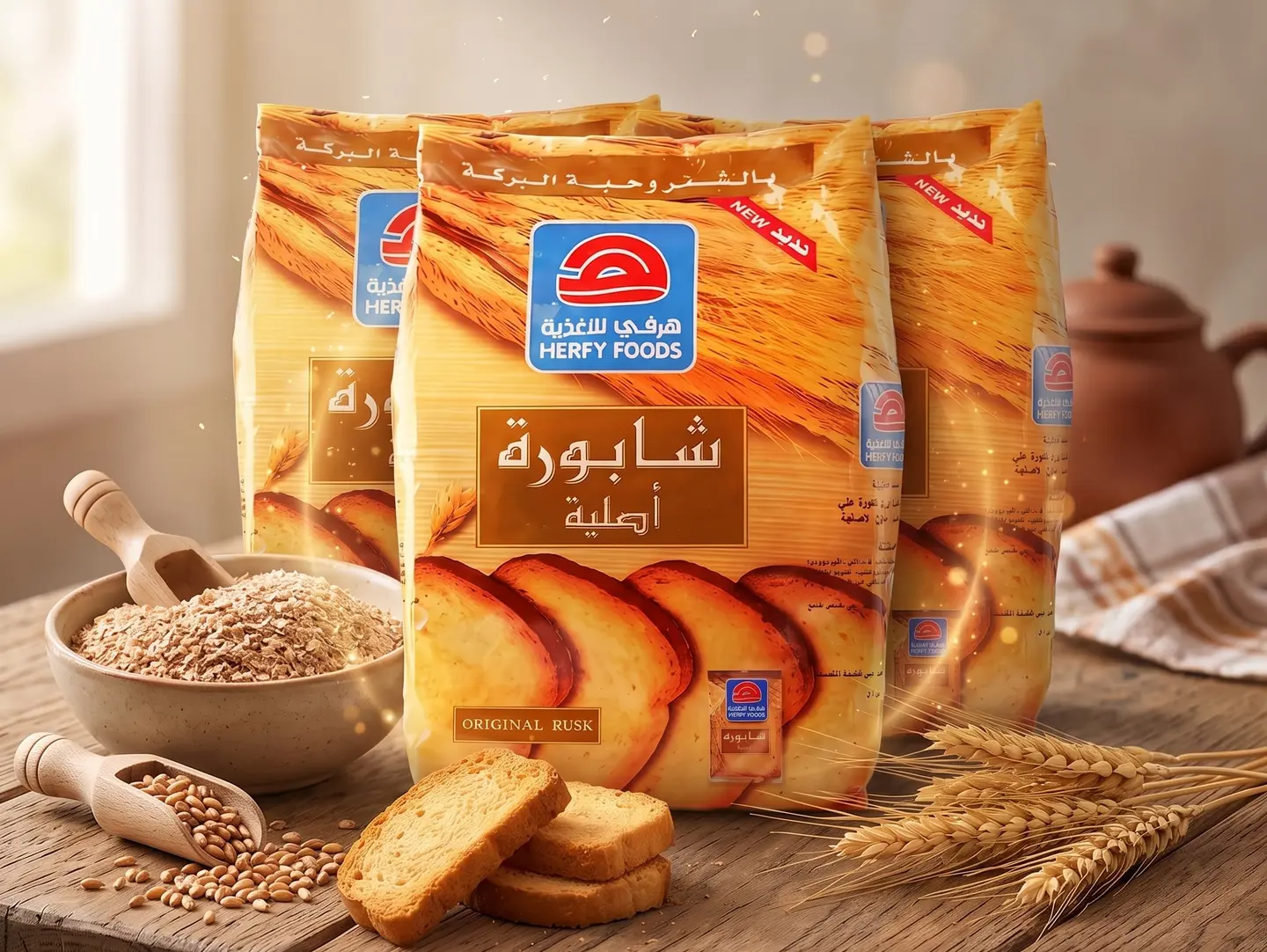 White Rusk 3 Pkts