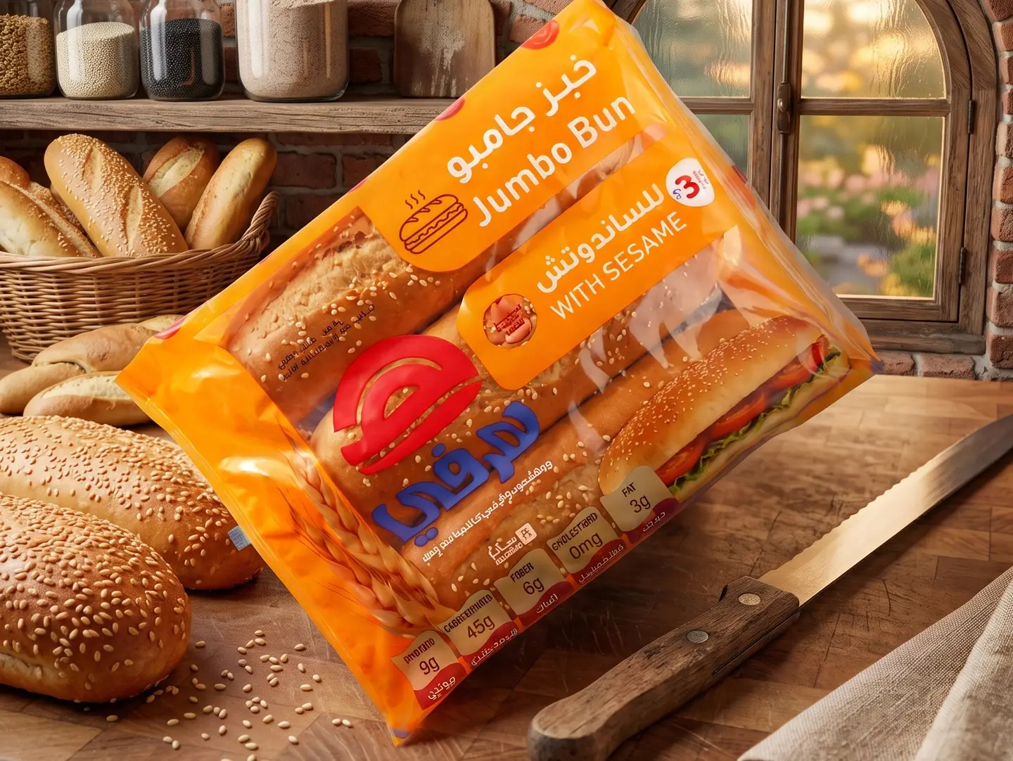 Herfy Jumbo Bun