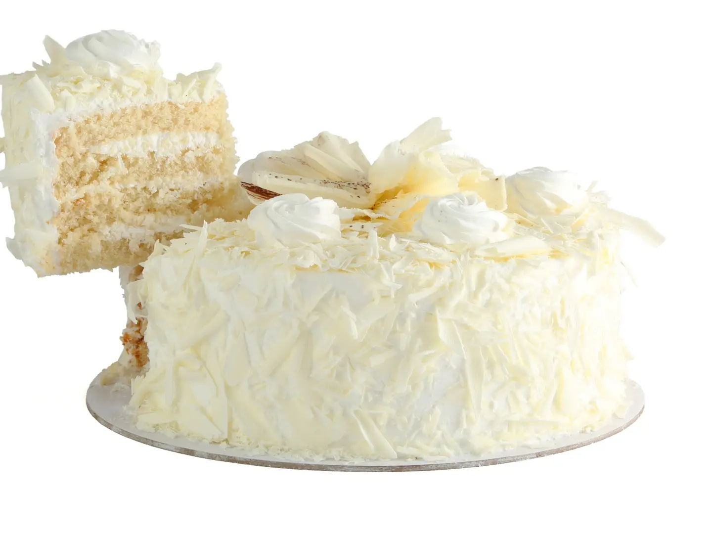 Small White Forest Cake