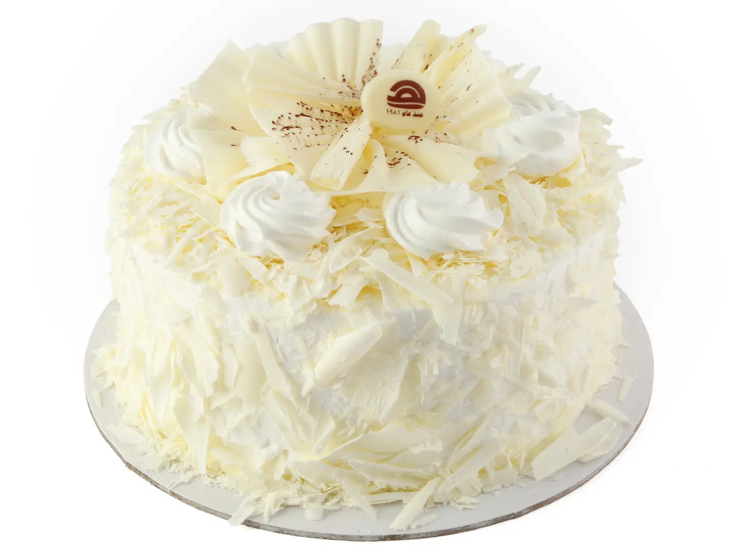 Small White Forest Cake