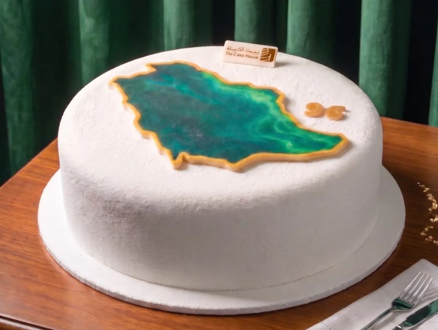 Galaxy Flavored National Day Cake