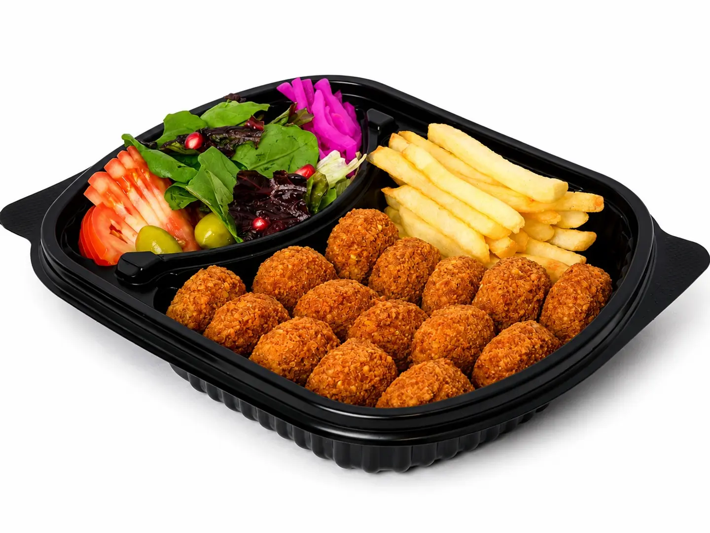 طبق فلافل
