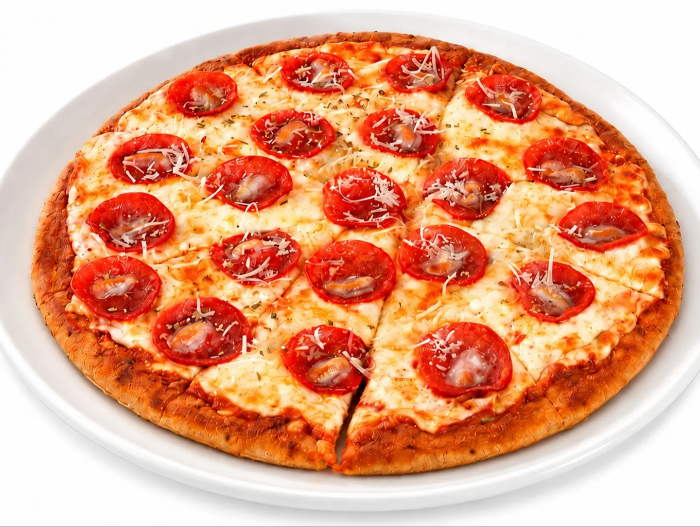 Pepperoni Pizza   Whole Grain