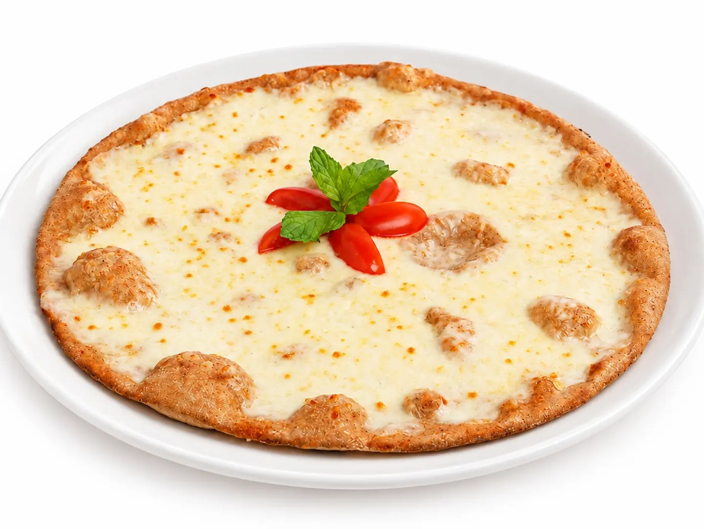 Akkawi Cheese Manakish   With Whole Grain