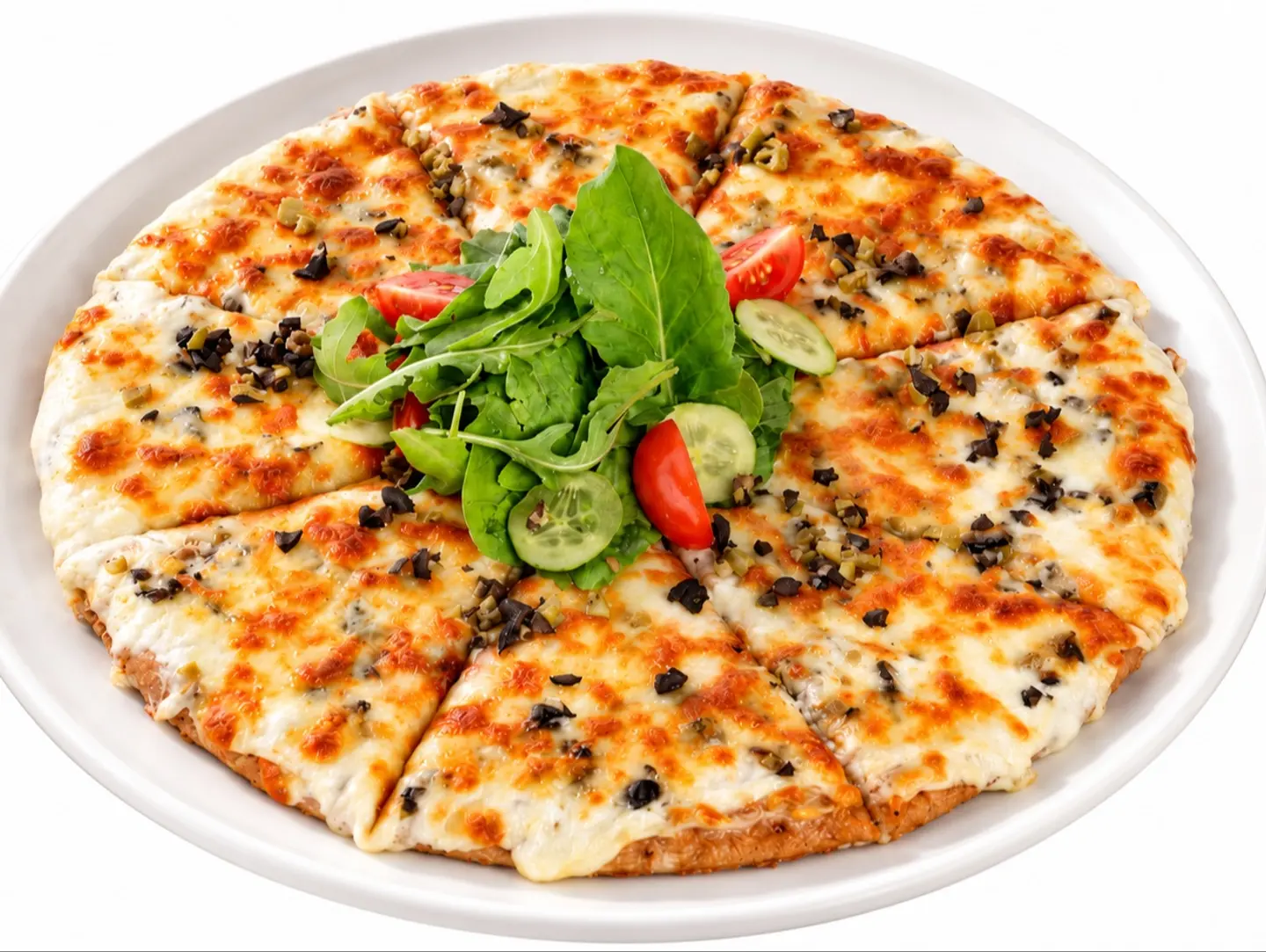 Labneh And Olive Manakish   With Whole Grains