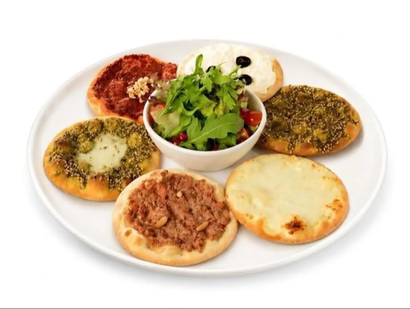 Assorted Manakish