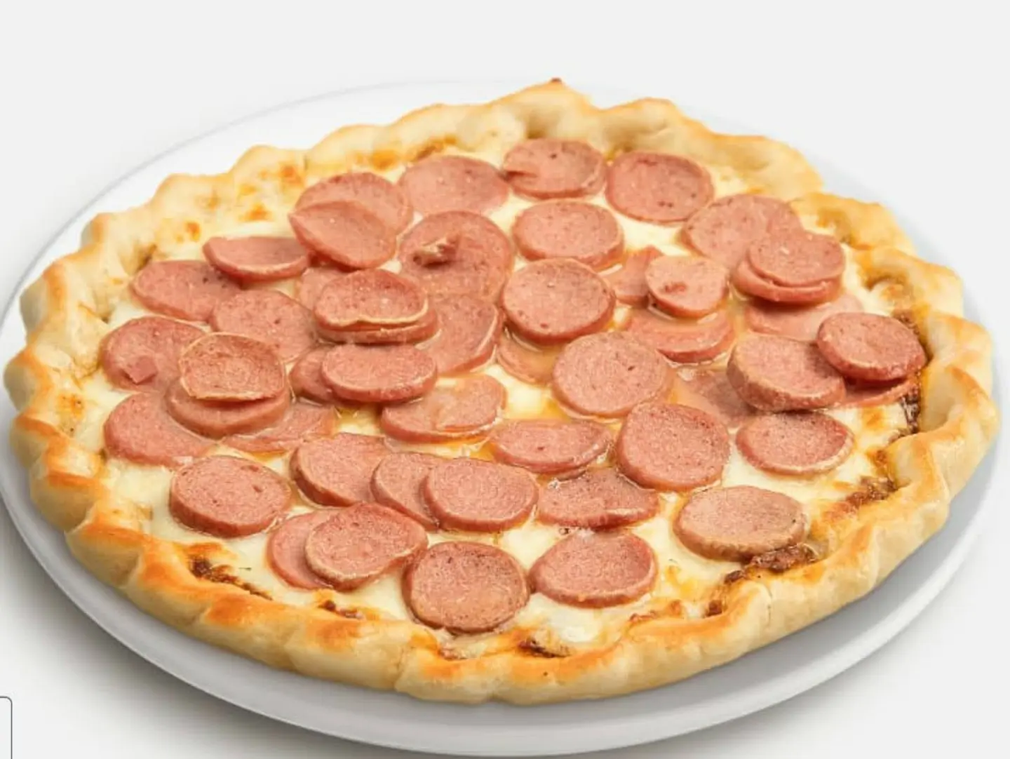 Pizza With Hor Dog - Small