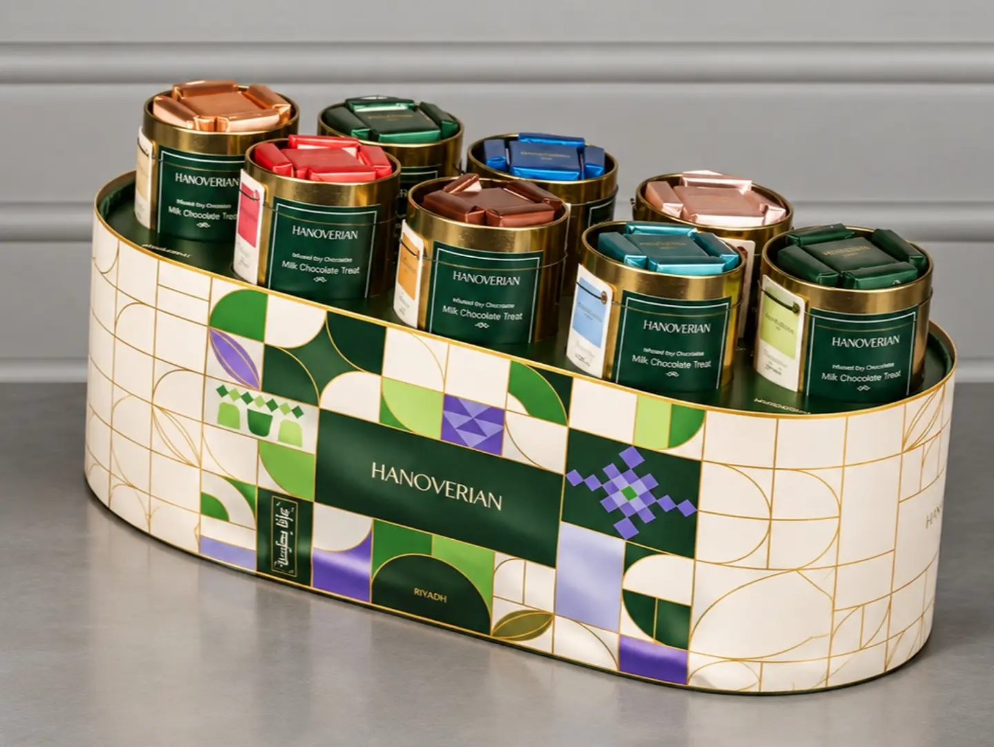 Nat'l Day Wrapped Chocolate Box