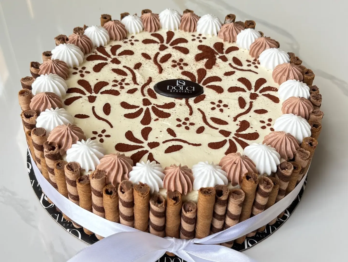 Triple Chocolate Mousse Cake
