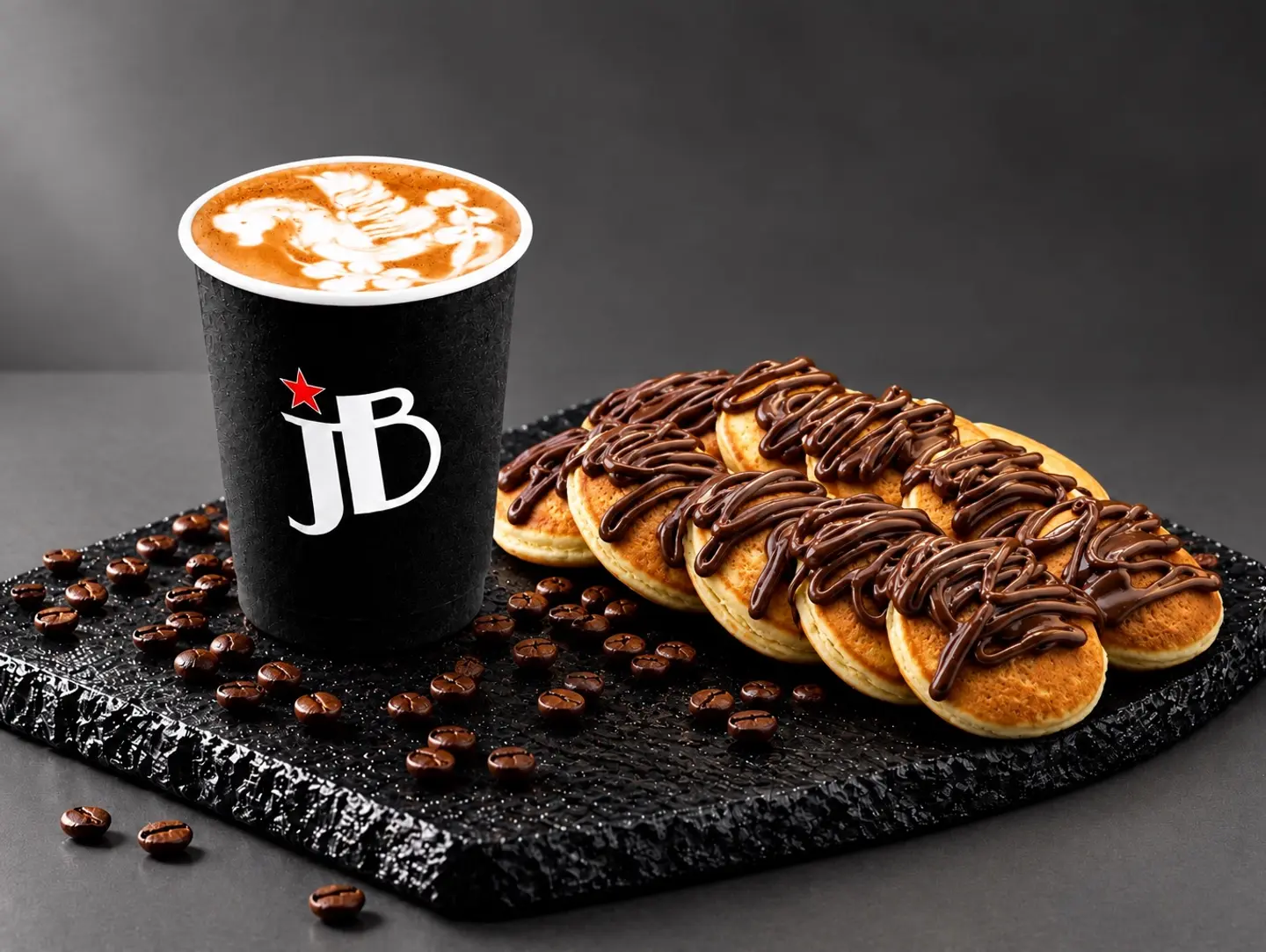 Cappuccino With Pancake