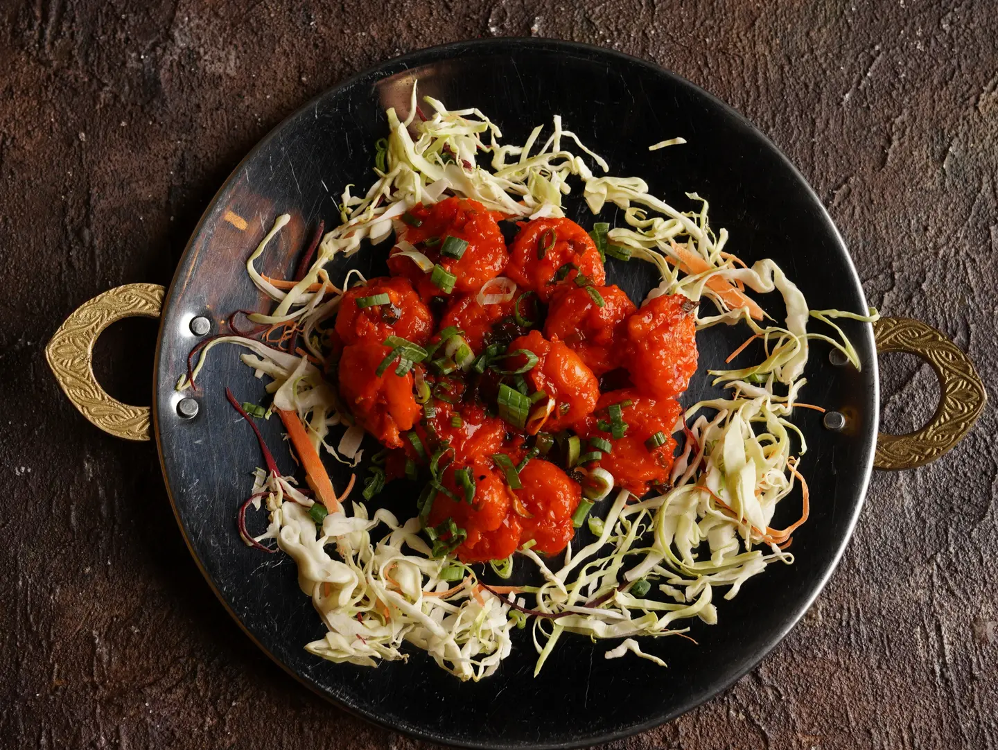 Fried Prawns With Hot Garlic
