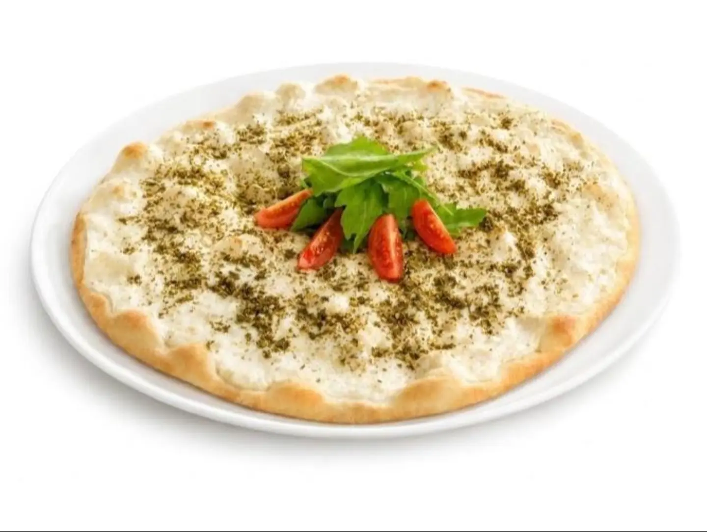 Zaatar Labneh Manakish