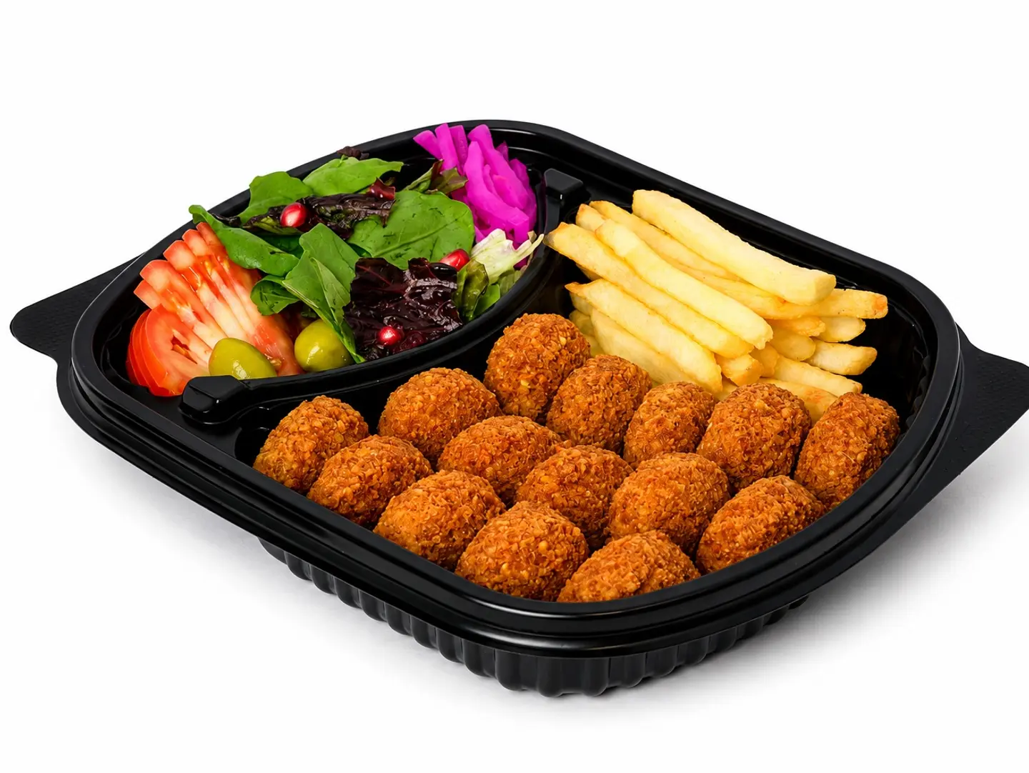 طبق فلافل