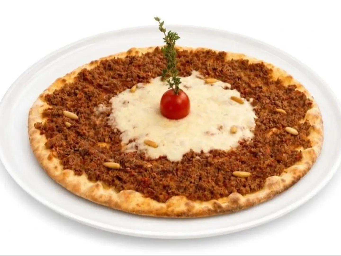 Meat And Cheese Manakish