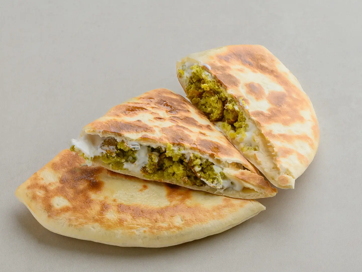 Falafel Pie With Labneh