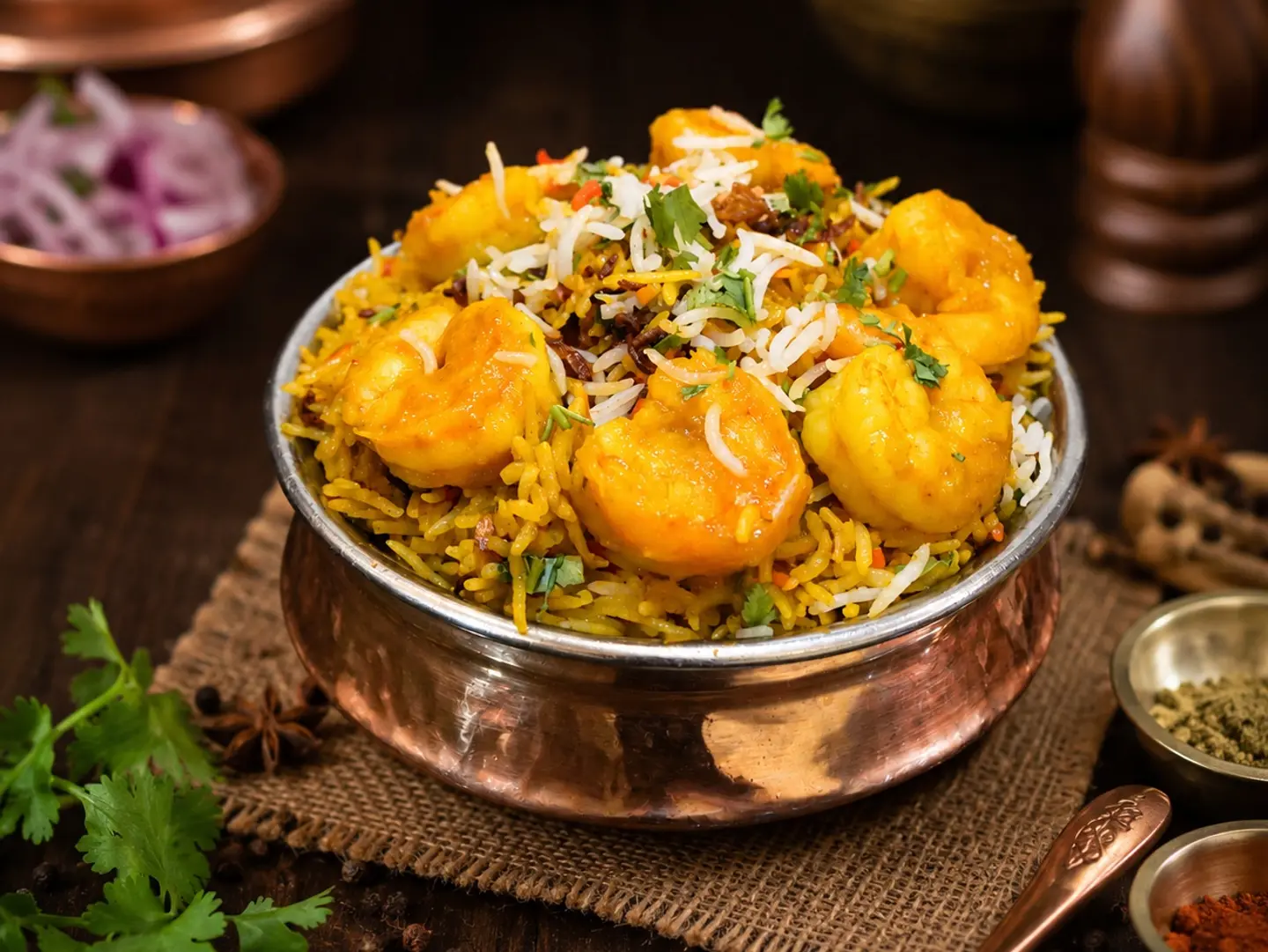 Prawn Biryani