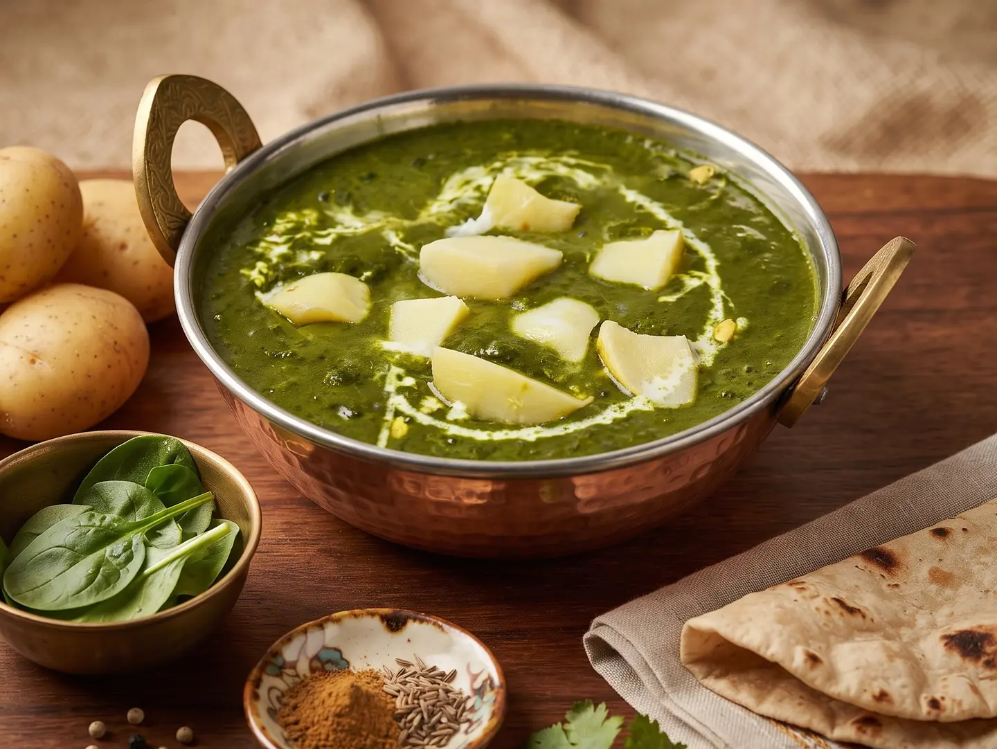 Aloo Palak