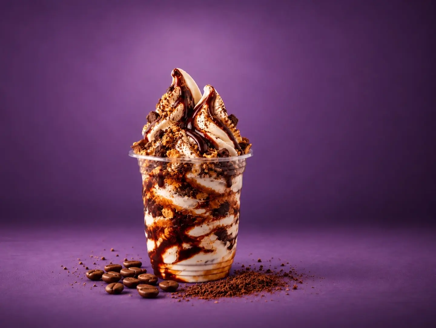 Coffee Swirl - Medium