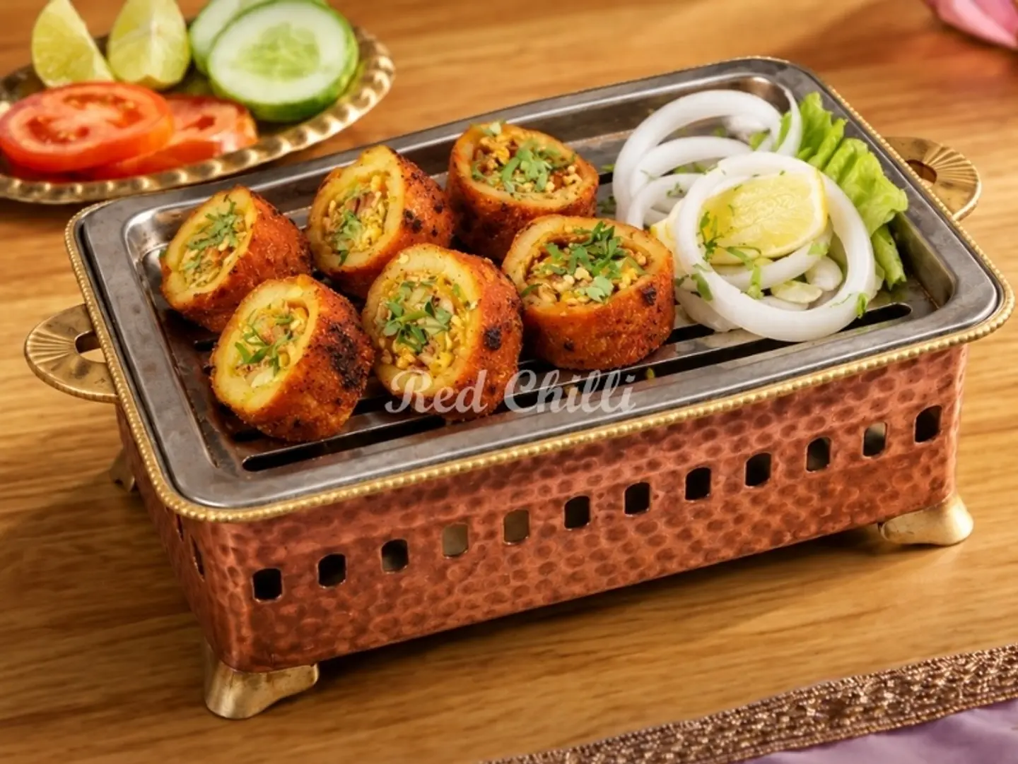 بطاطس تندوري