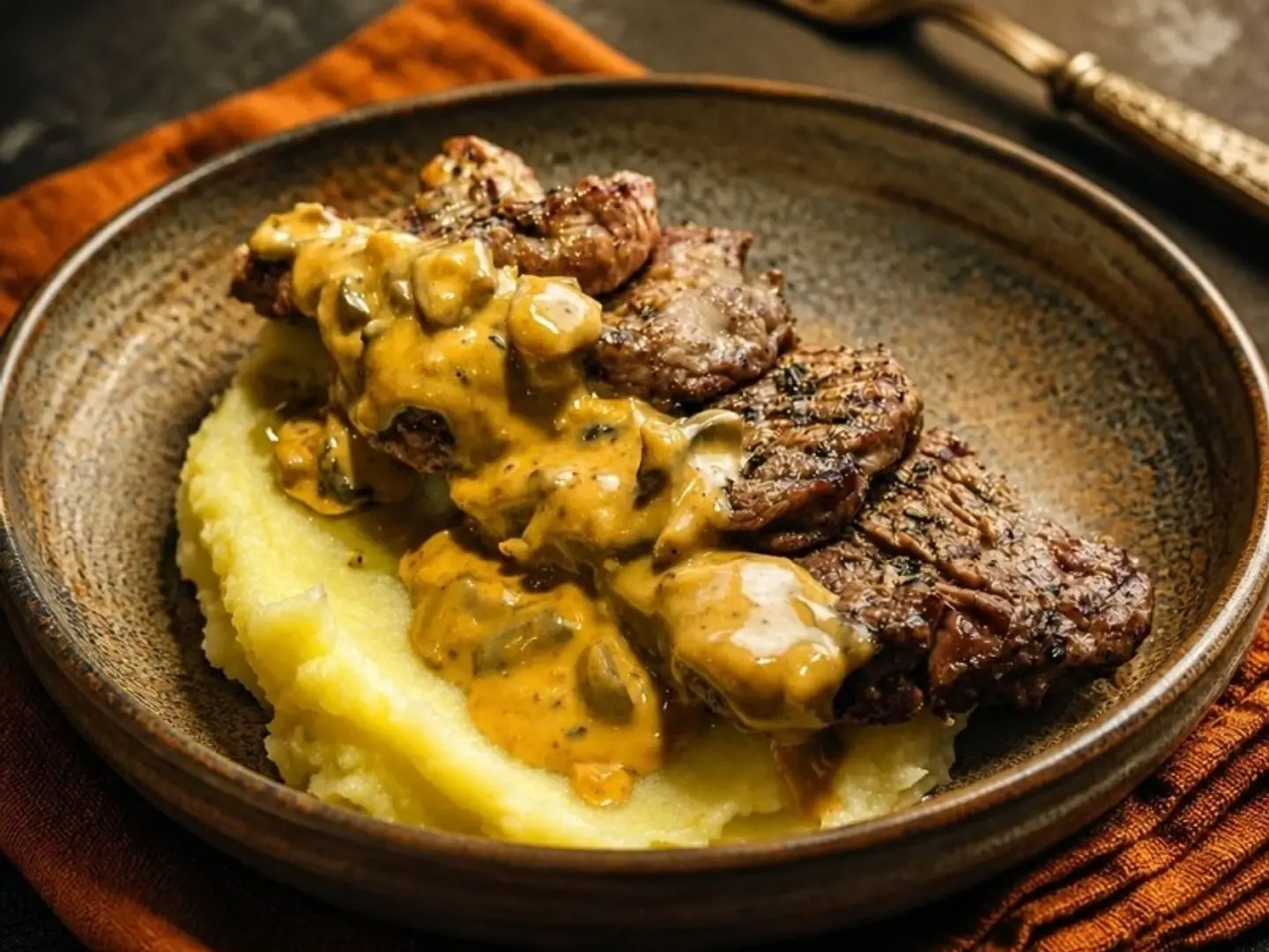 Beef Fillet Steak With Rendang Sauce