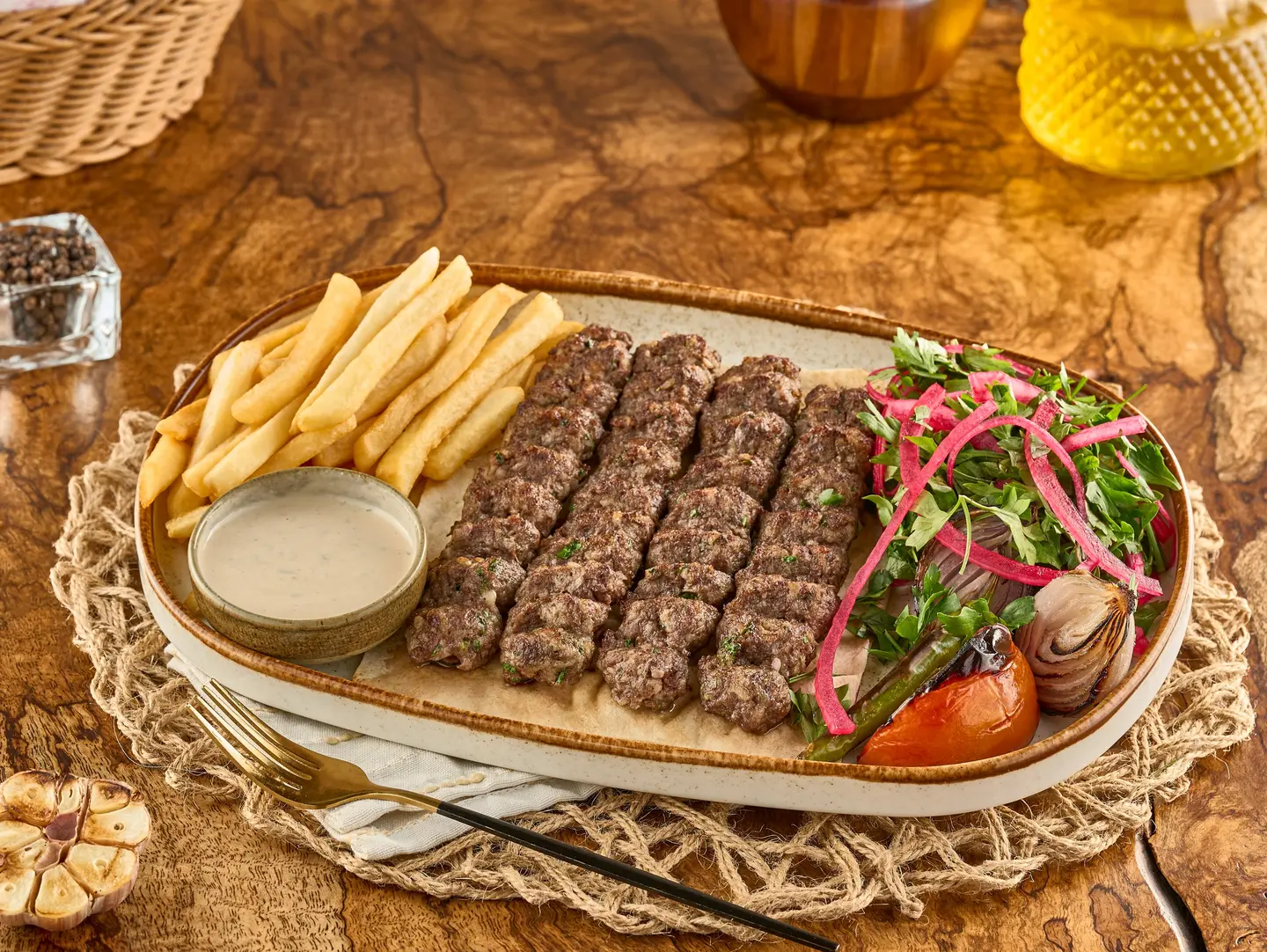 كباب كفتة
