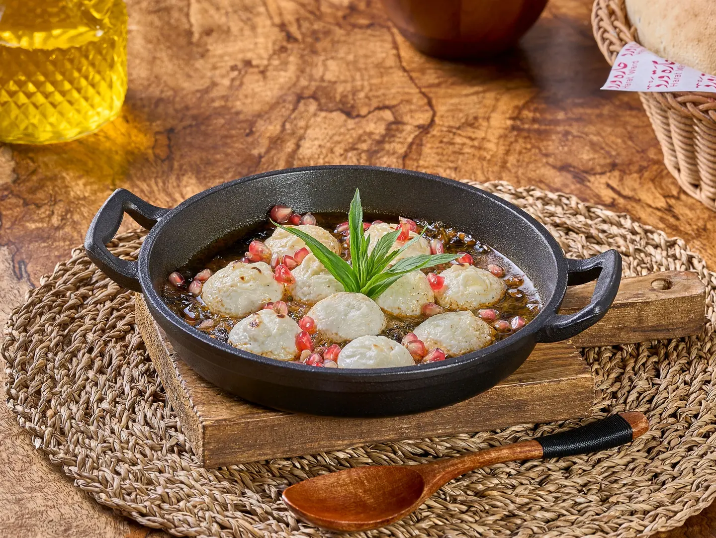 Feta With Spinach