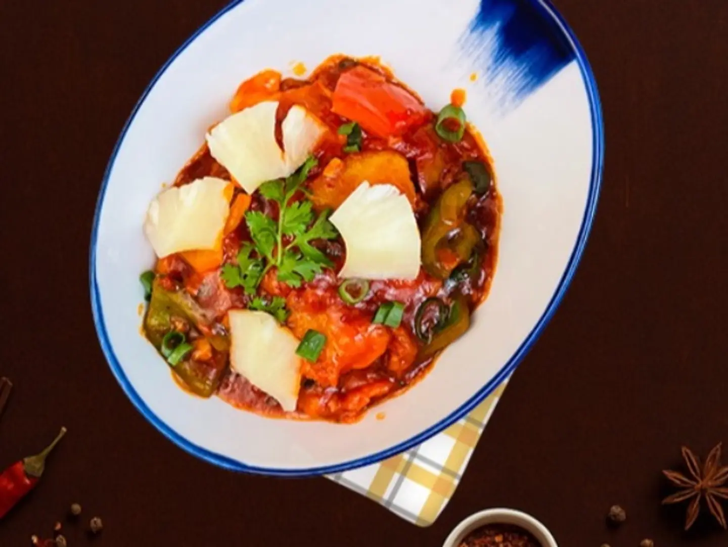 Meat With Sweet And Sour Sauce