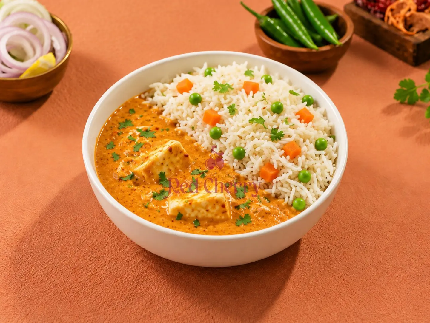 Shahi Paneer With Rice