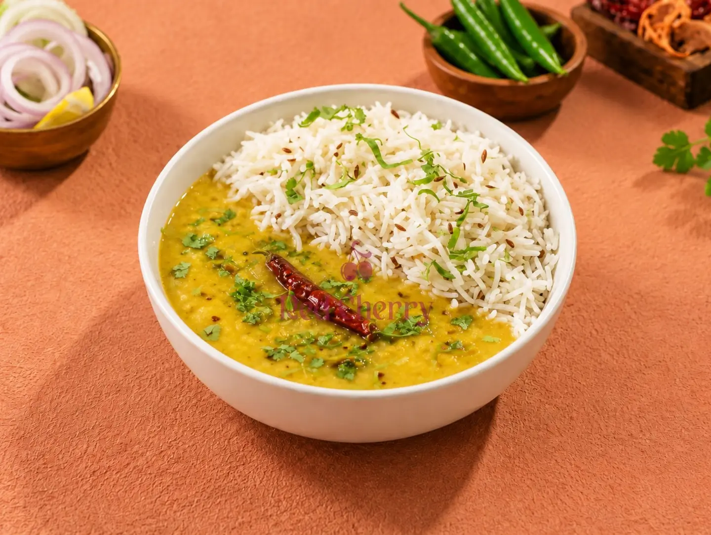 Yellow Dal With Rice