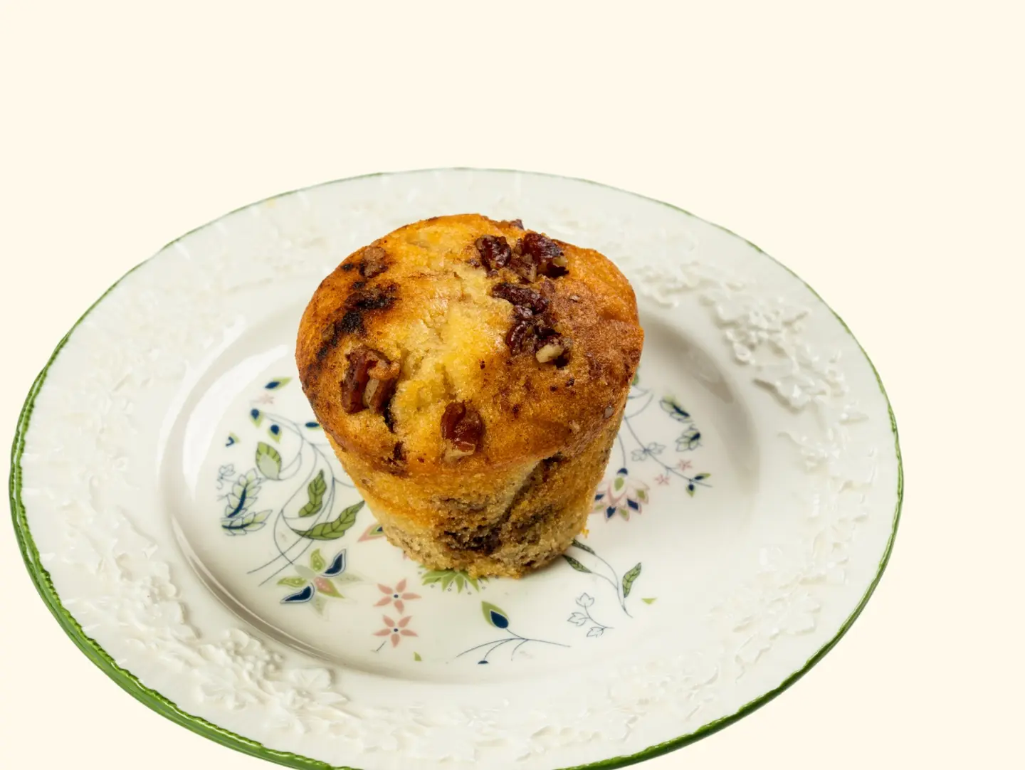 Pecan Muffin With Chocolate