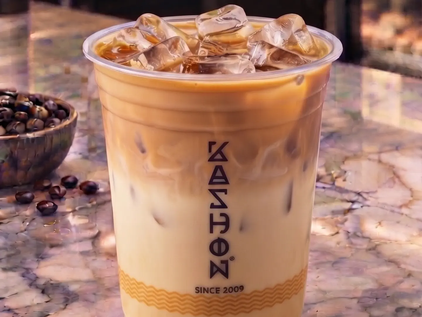 Iced Kasbon Latte