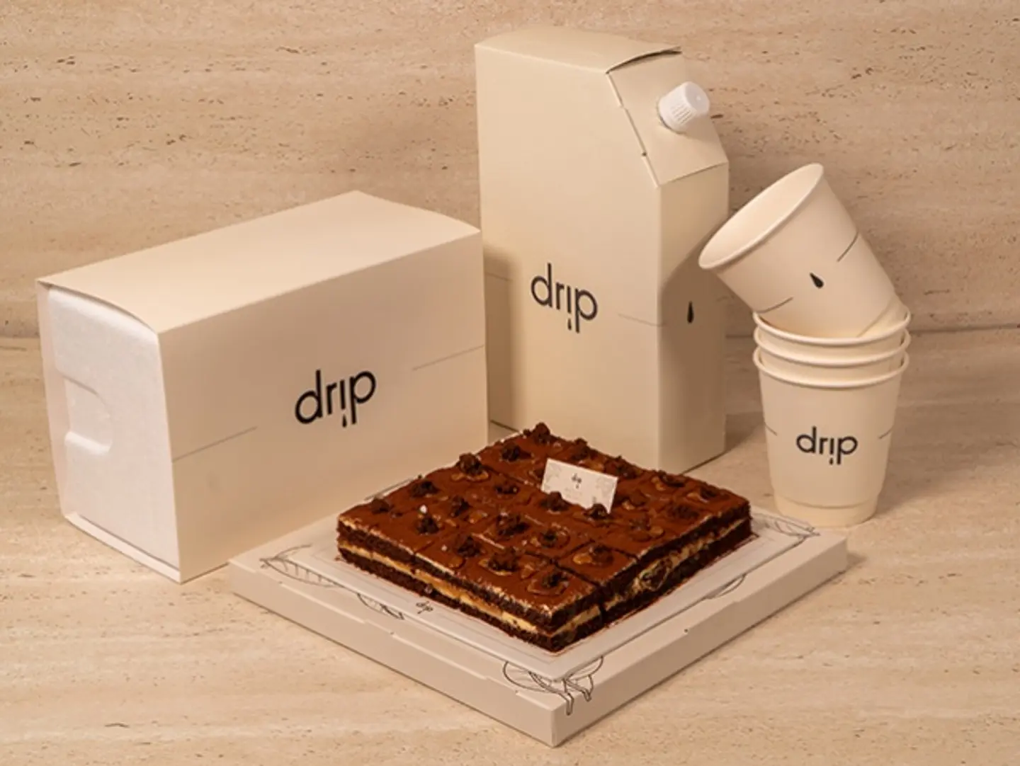 Dolce Bite + Coffee Box (Hot Or Iced)