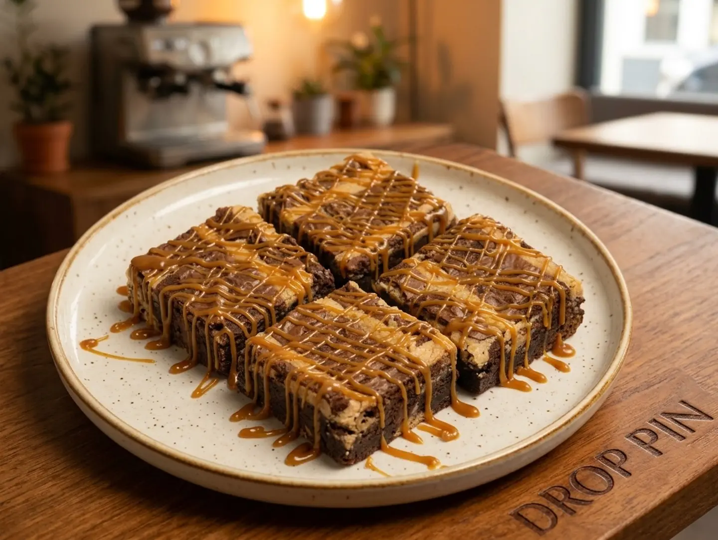 Caramel Brownies 4 Pcs