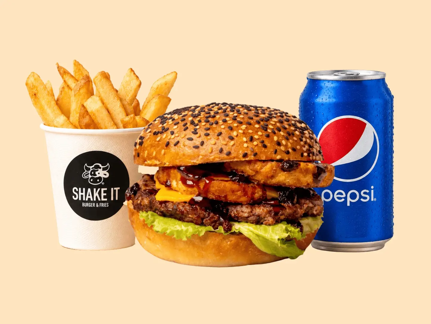 Cowboy Burger Meal