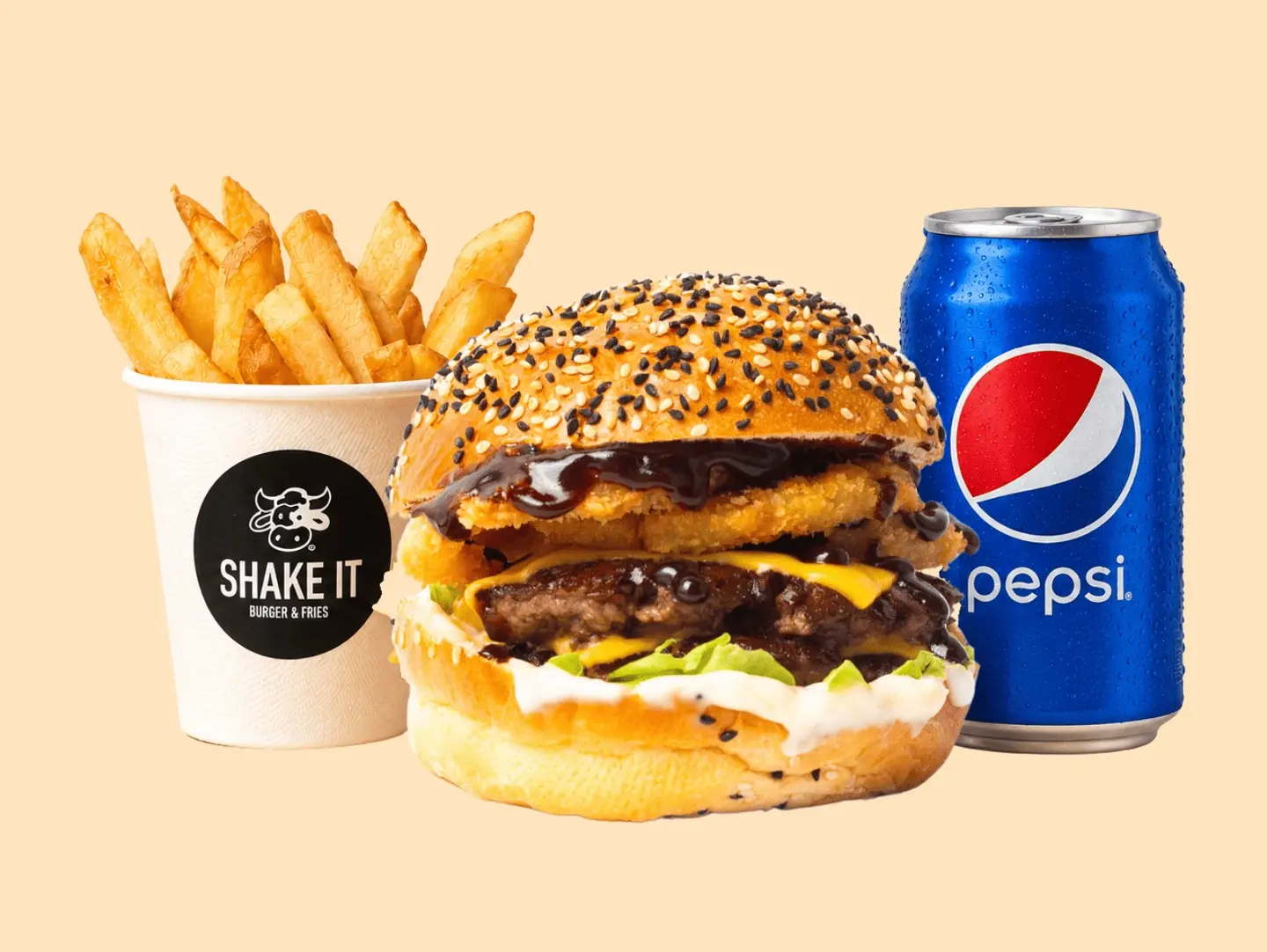 Double Cowboy Burger Meal