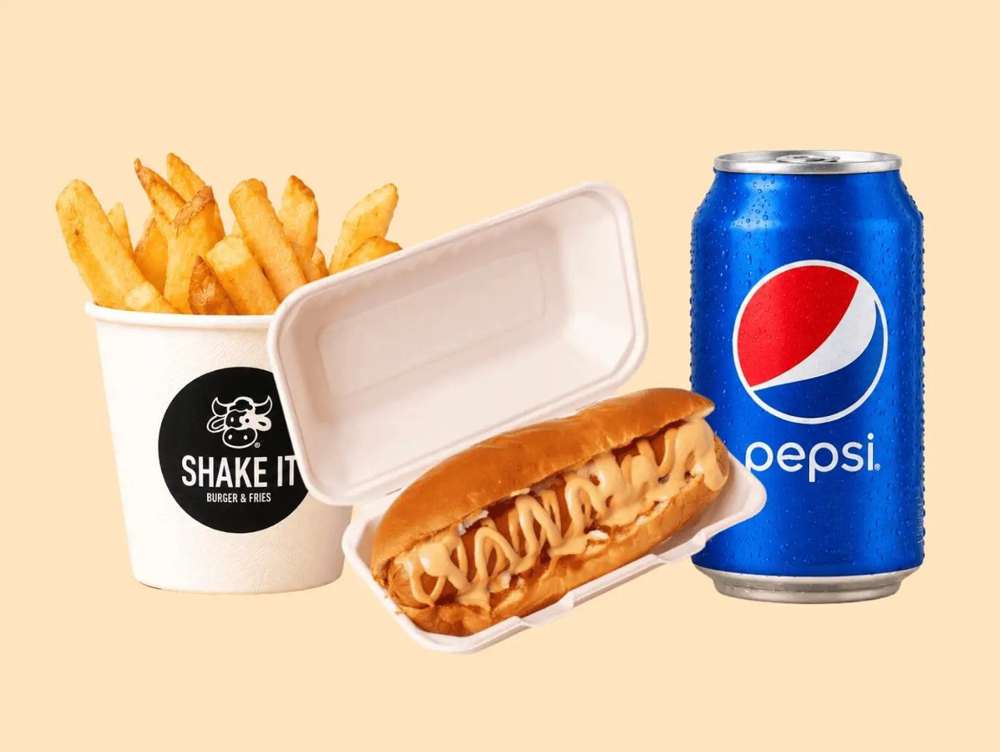 Shake It Hotdog Meal