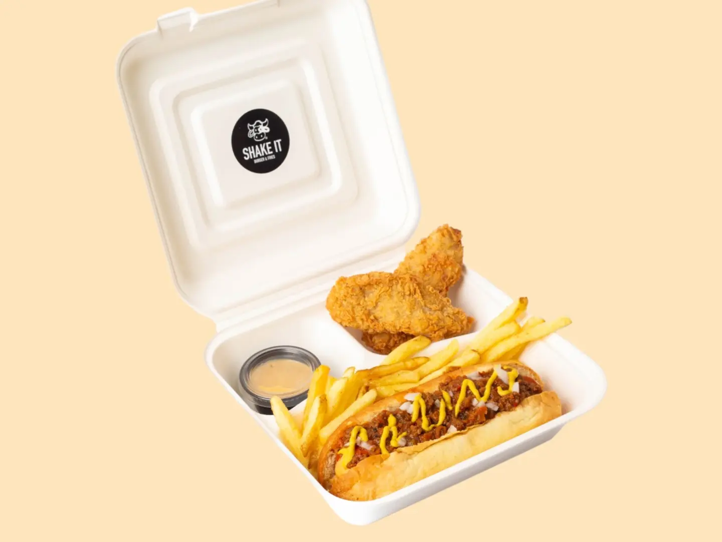 Chili Mexican Hot Dog Box