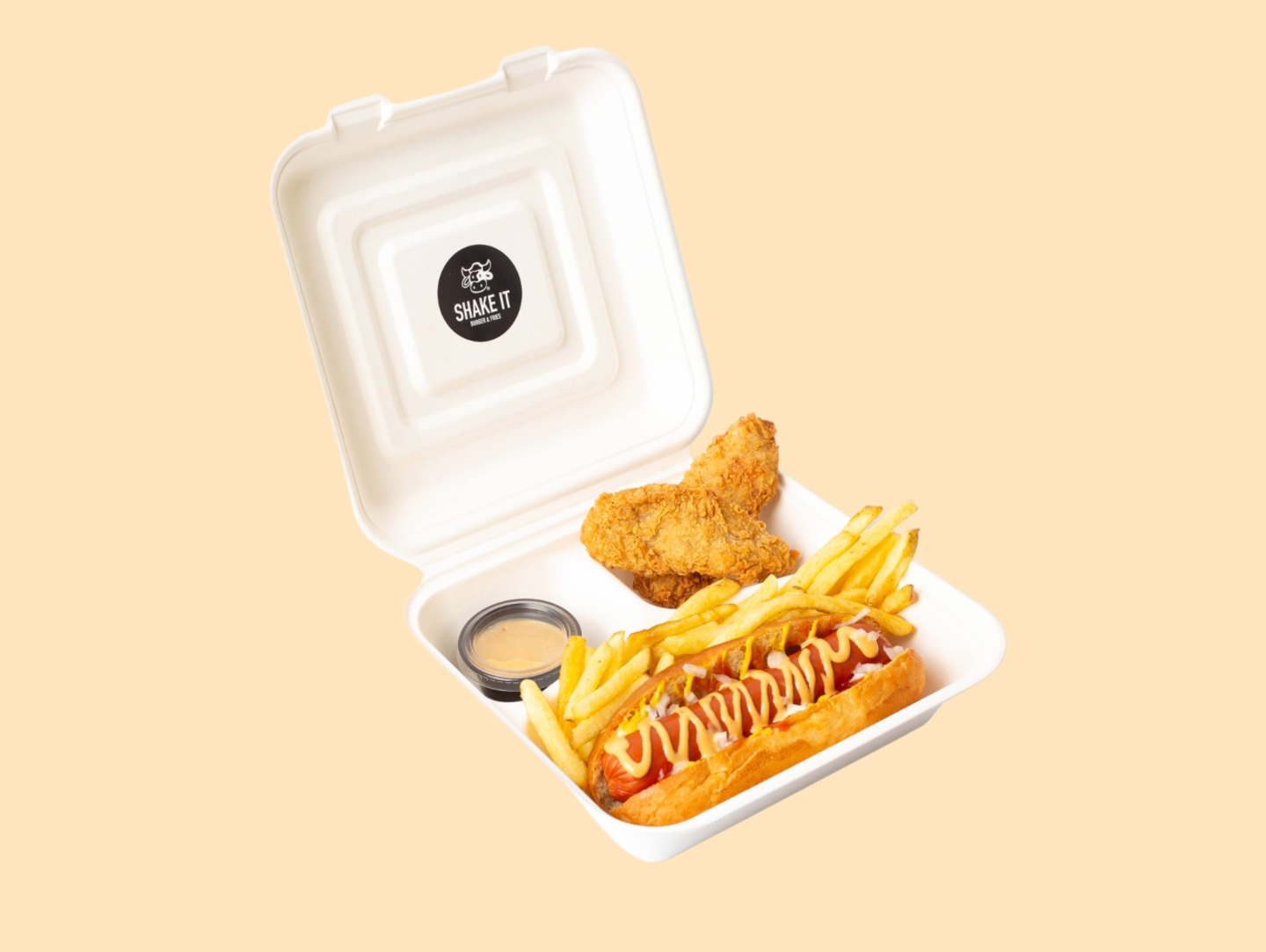 Shake It Hot Dog Box