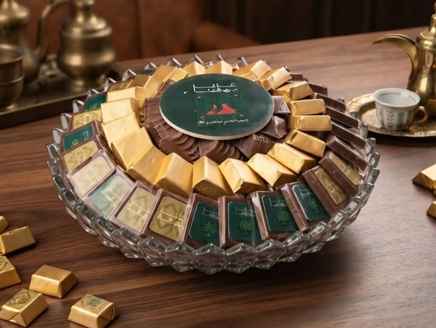 National Day Glass Tray 2