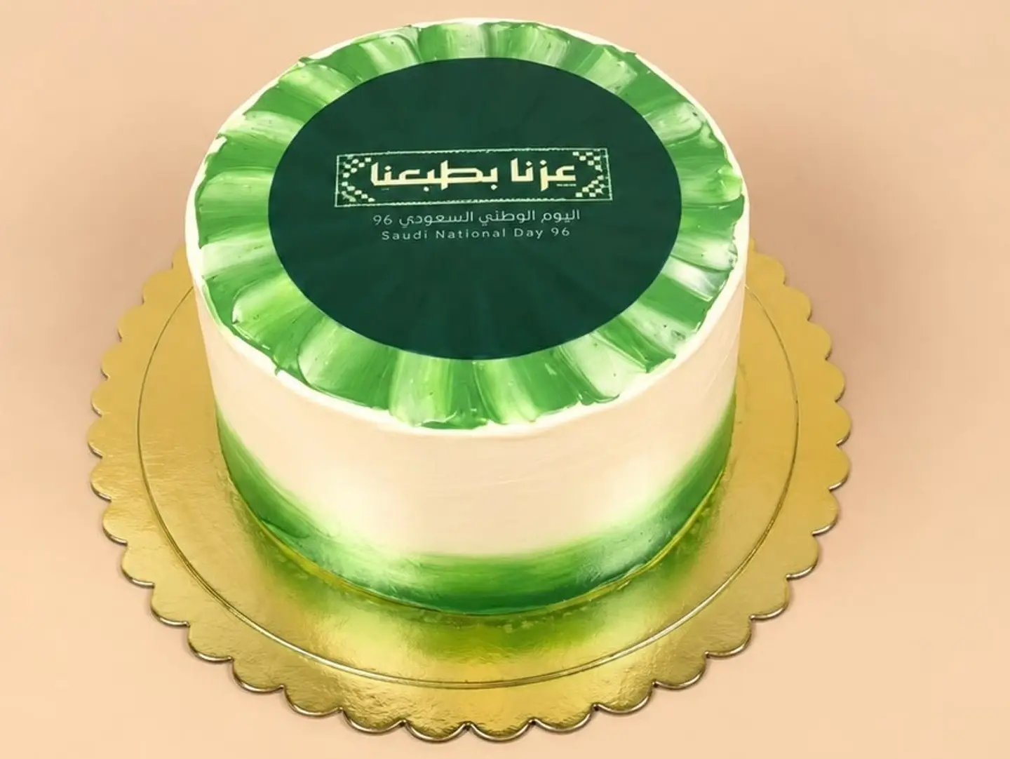 National Day Round Cake