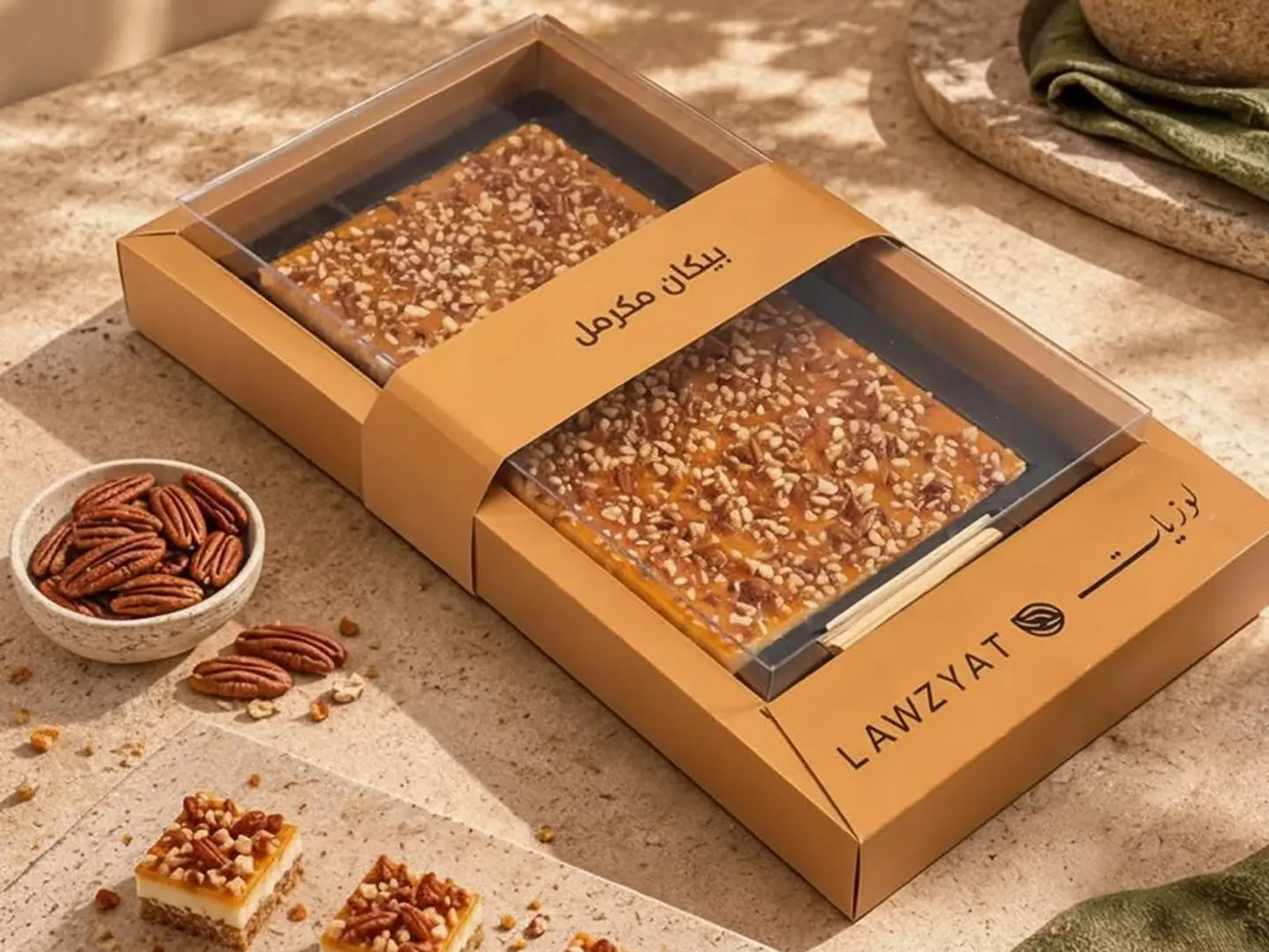Caramelized Pecans