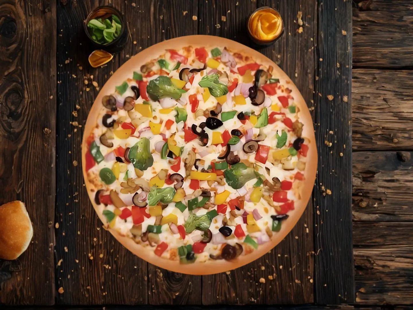 Vegetables Pizza - Medium