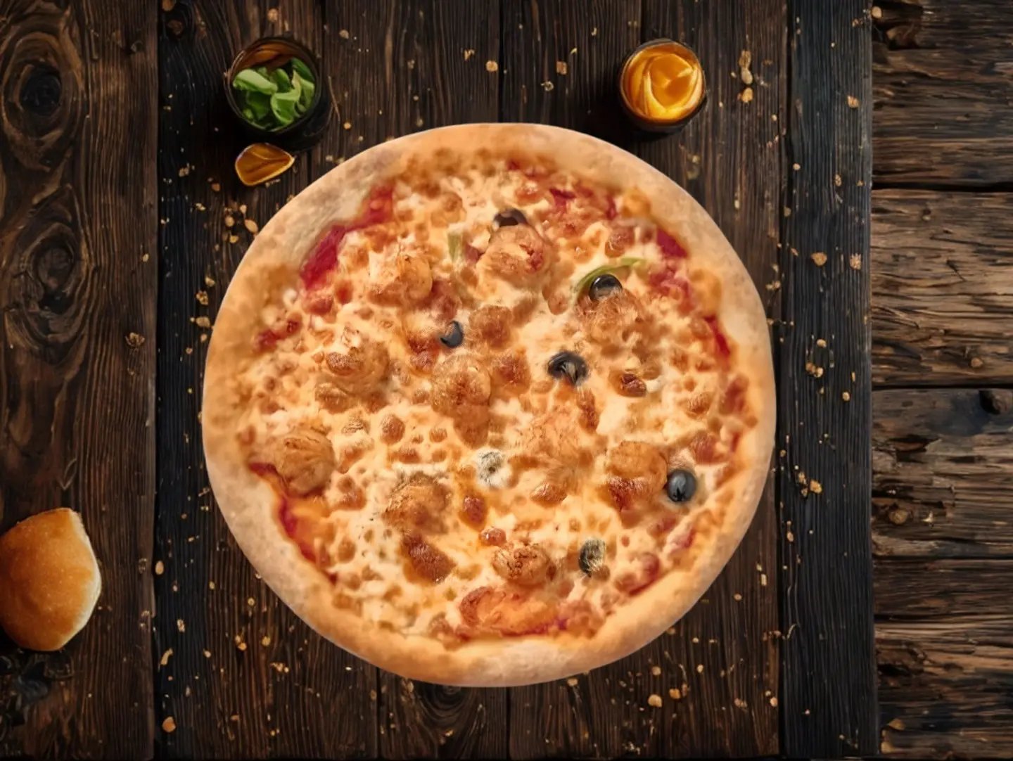 Sea Food Pizza - Medium